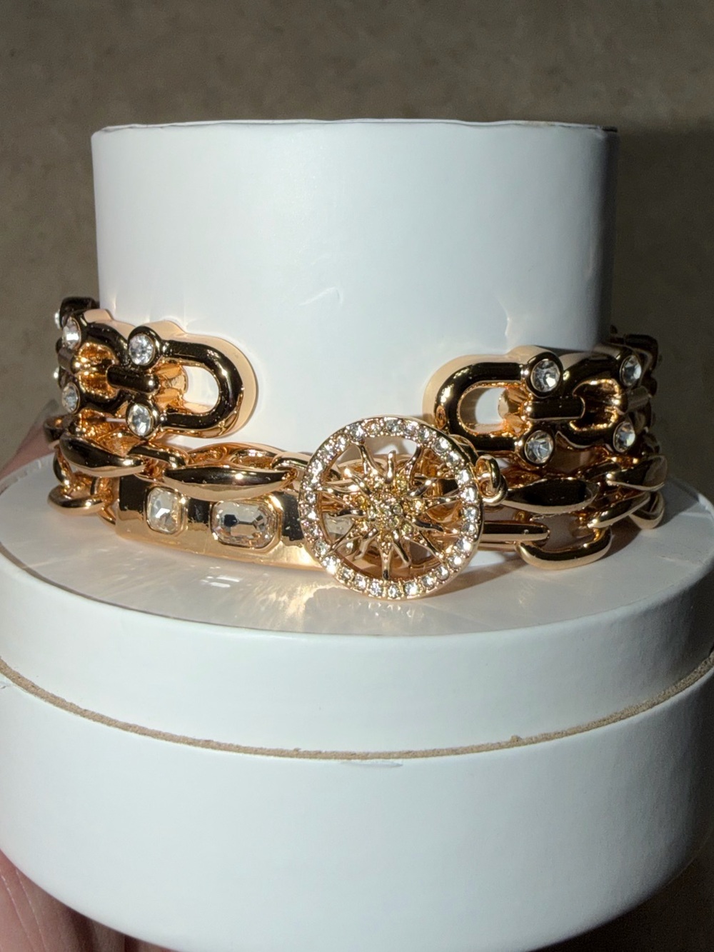 Bomb Party Spring Stack-Cosmic Compass on Gold ST94246